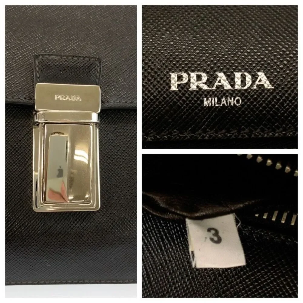 Prada Saffiano Clutch Bag